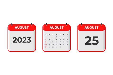 August 25, 2023 (Friday) .
